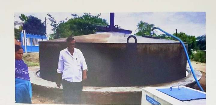 सामुहीक बायोगॅस व खत प्रकल्प